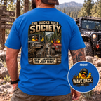 The Ducks Rule Society — Secret Handshake: The Jeep Wave T-shirt