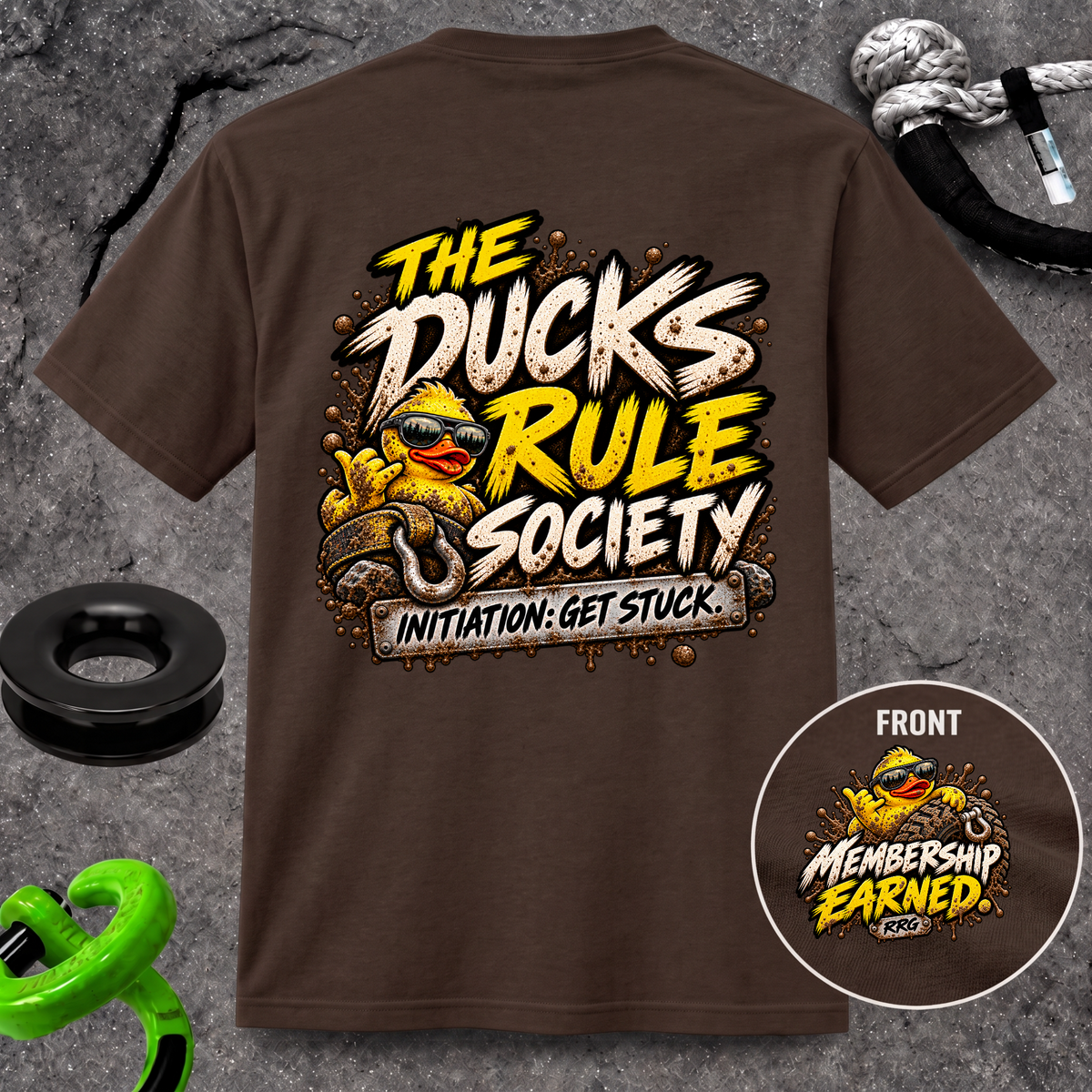 The Ducks Rule Society — Membership Earned T-Shirt