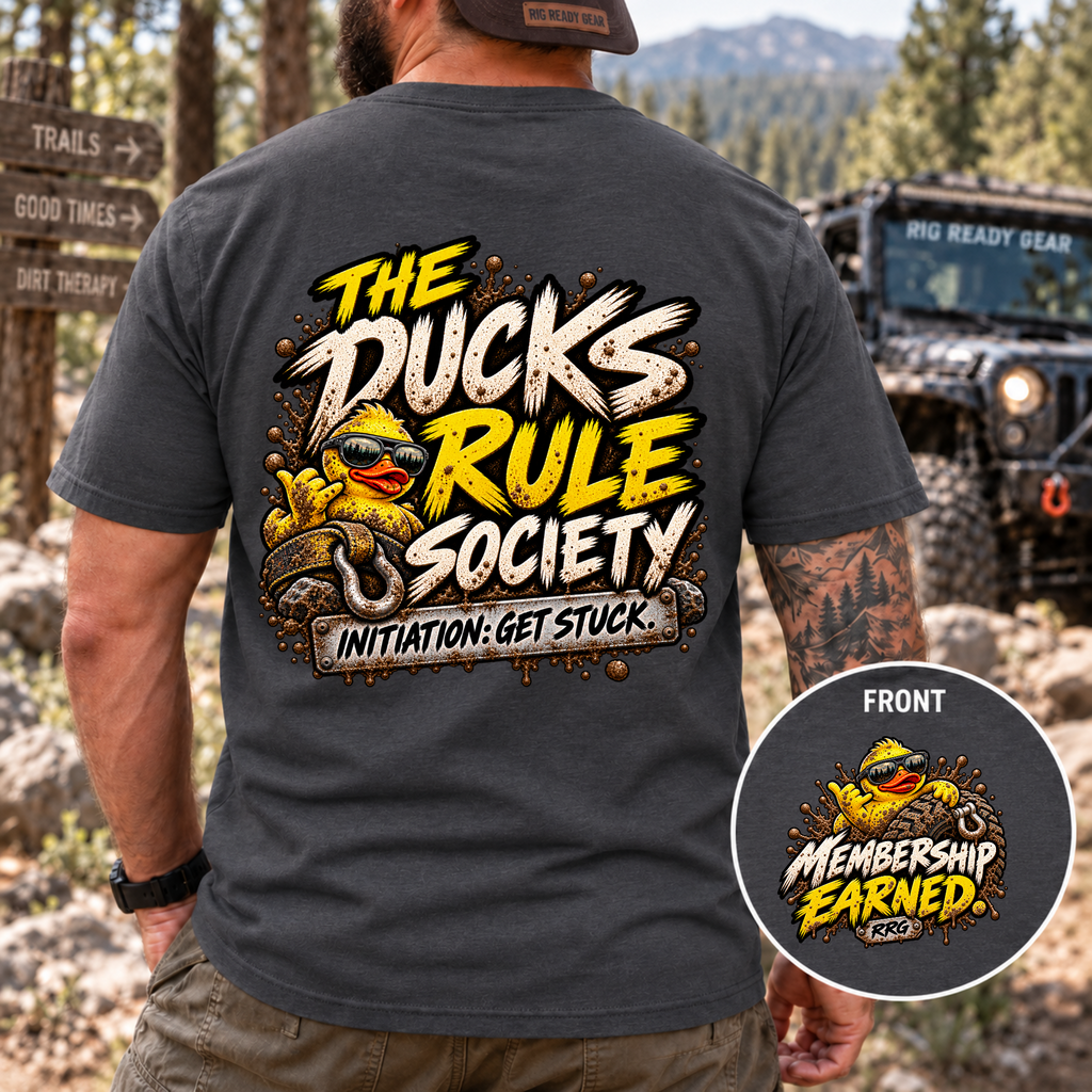 The Ducks Rule Society — Membership Earned T-Shirt
