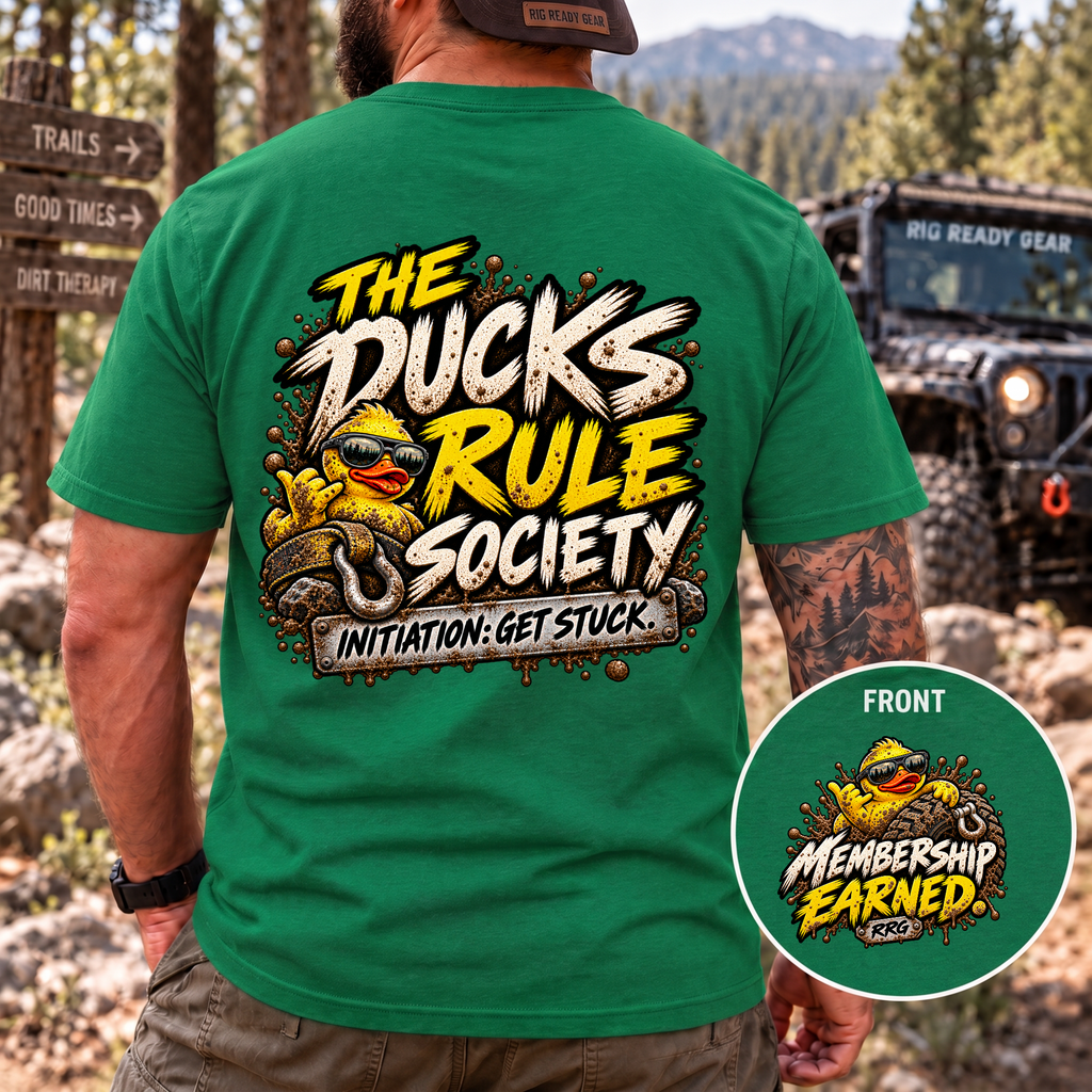 The Ducks Rule Society — Membership Earned T-Shirt
