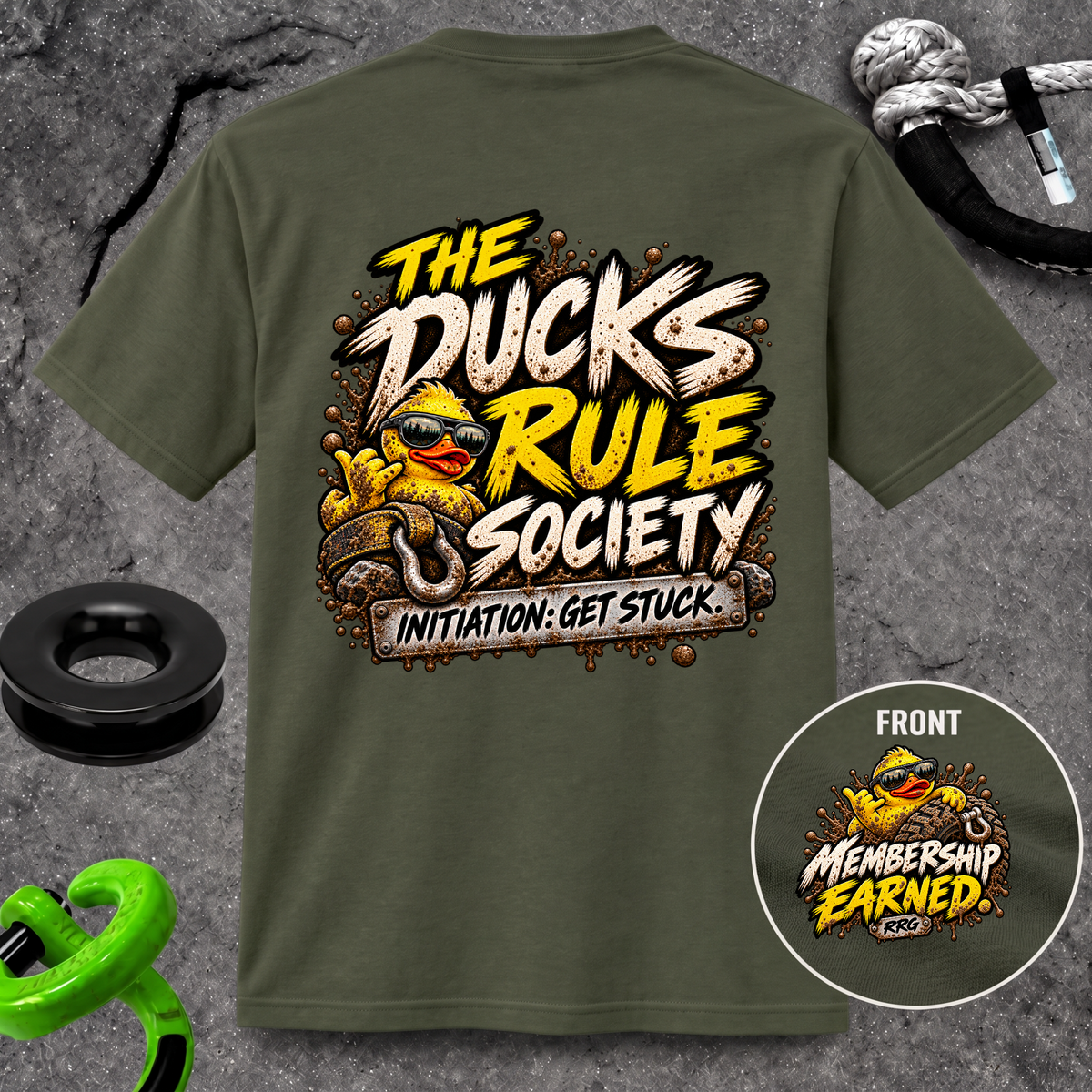 The Ducks Rule Society — Membership Earned T-Shirt