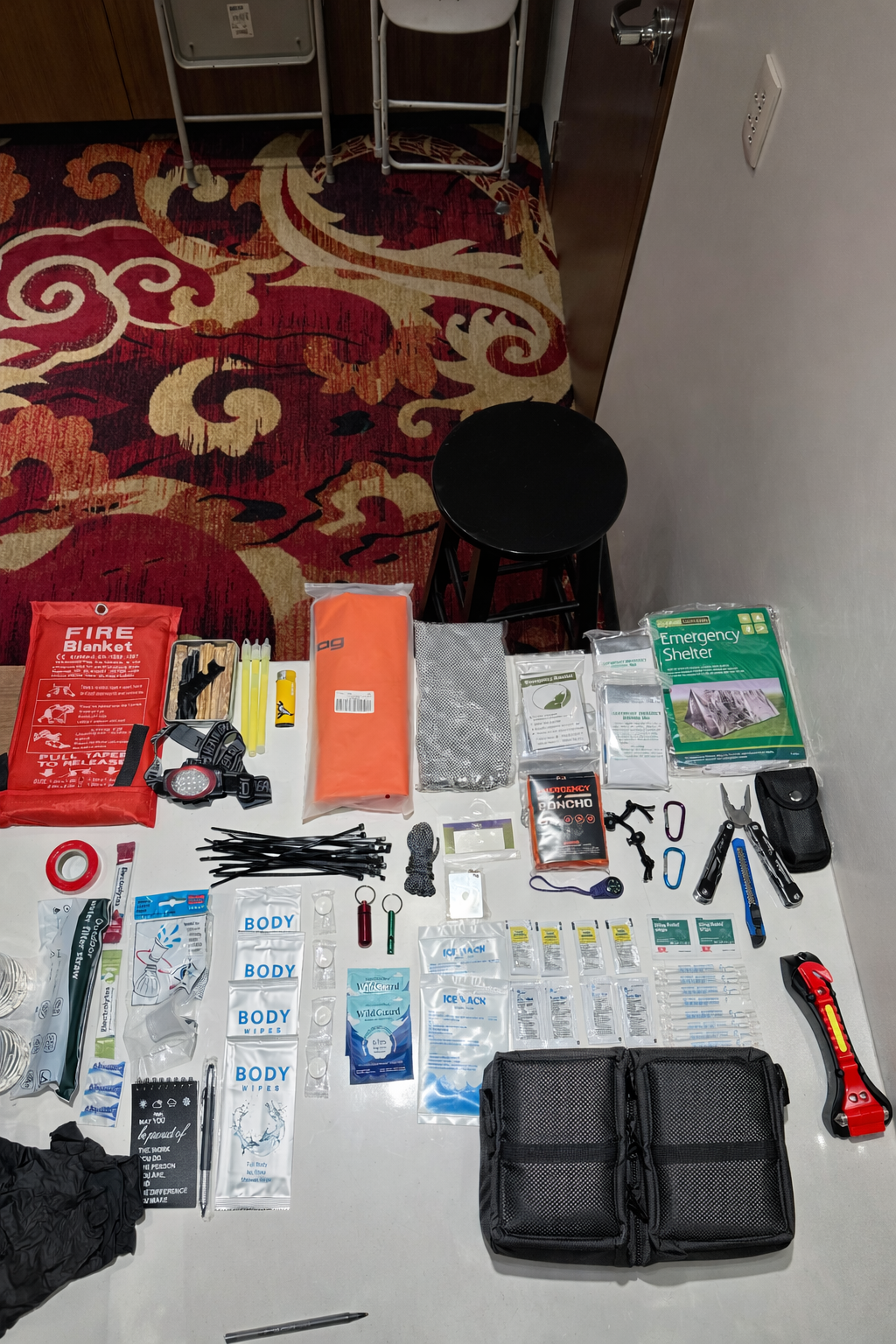 Level 3 Get Home Bag – Vehicle Breakdown + Injury Kit
