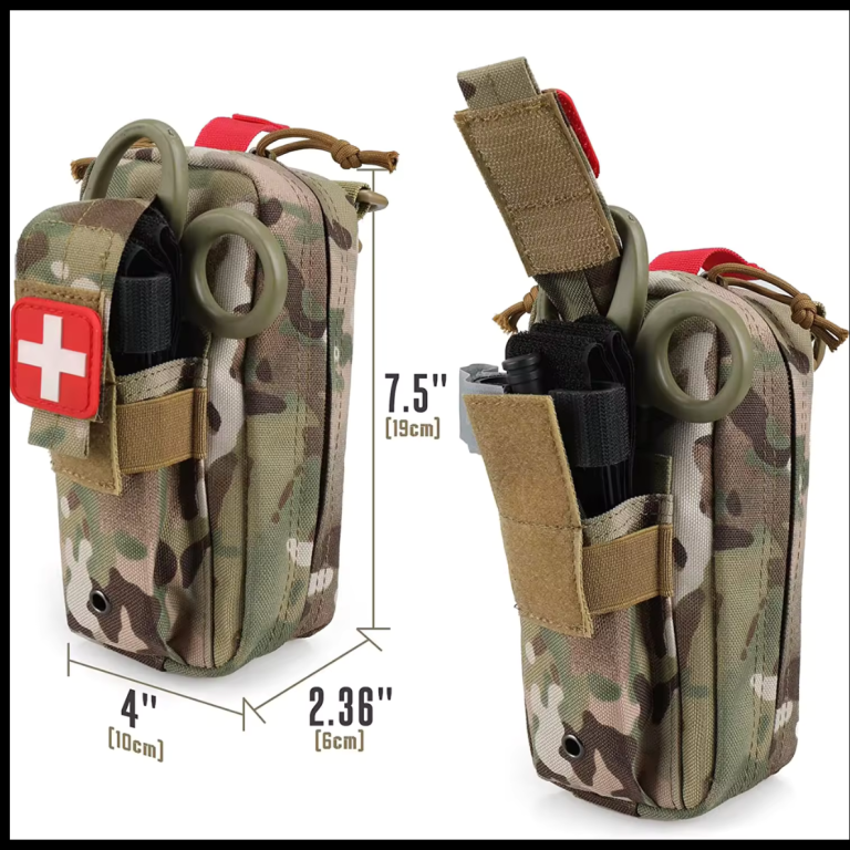 Individual IFAK Trauma Pack (55-Piece) – Compact MOLLE Pouch
