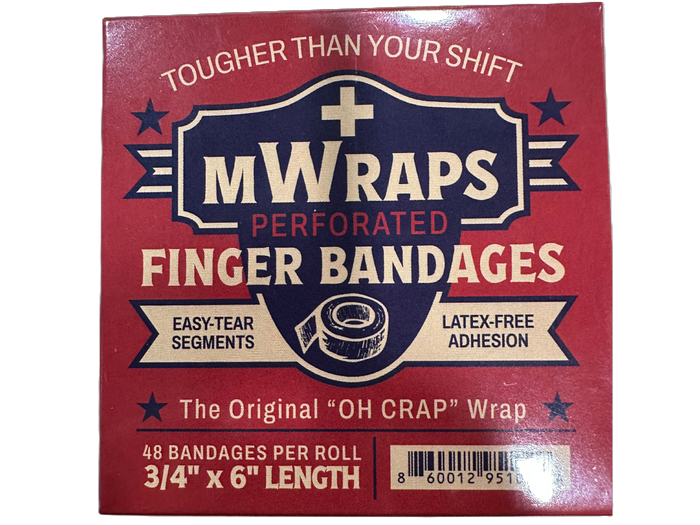 MWrap Finger Wrap for Work — Stays On When Bandaids Don’t