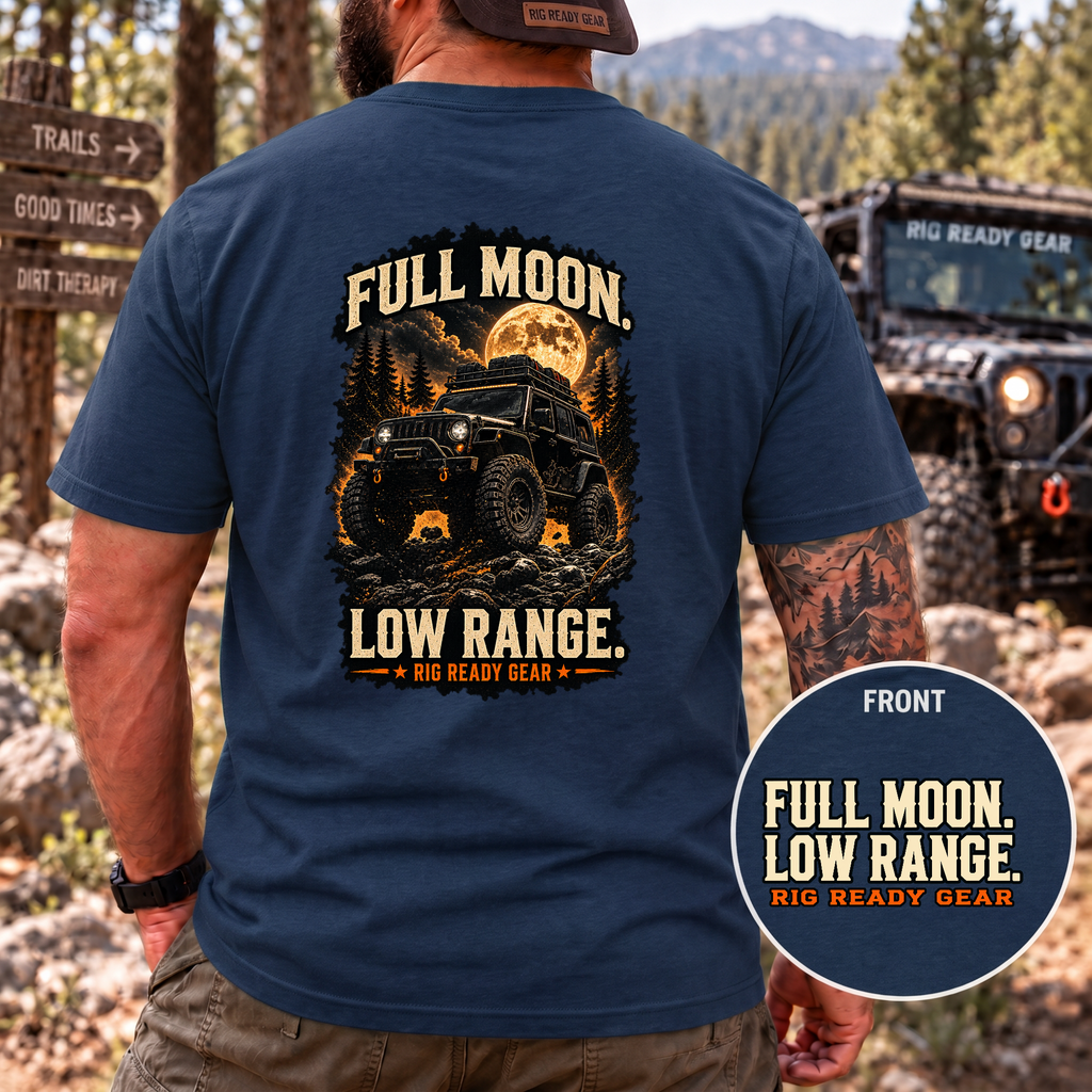Full Moon. Low Range. T-shirt