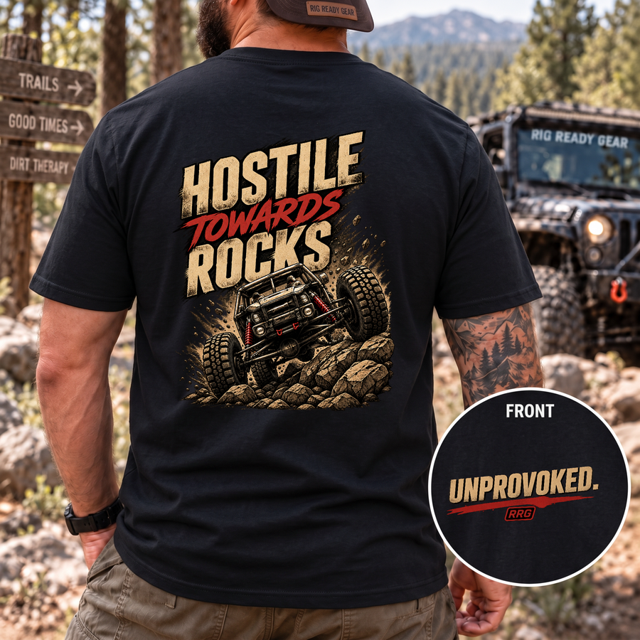 Hostile Towards Rocks T-shirt
