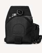 Level 1 Get Home Sling Bag integrated handgun holster compartment detail. Firearm and ammunition are not included.