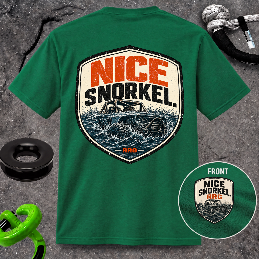 Nice Snorkel T-Shirt — Funny Off-Road Water Crossing Tee