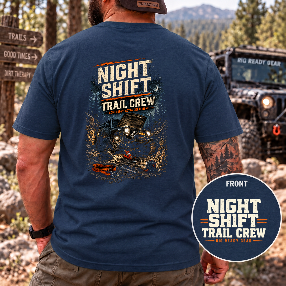 Night Shift Trail Crew T-shirt