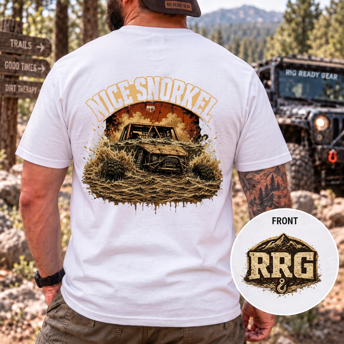 Nice Snorkel  Retro t-shirt
