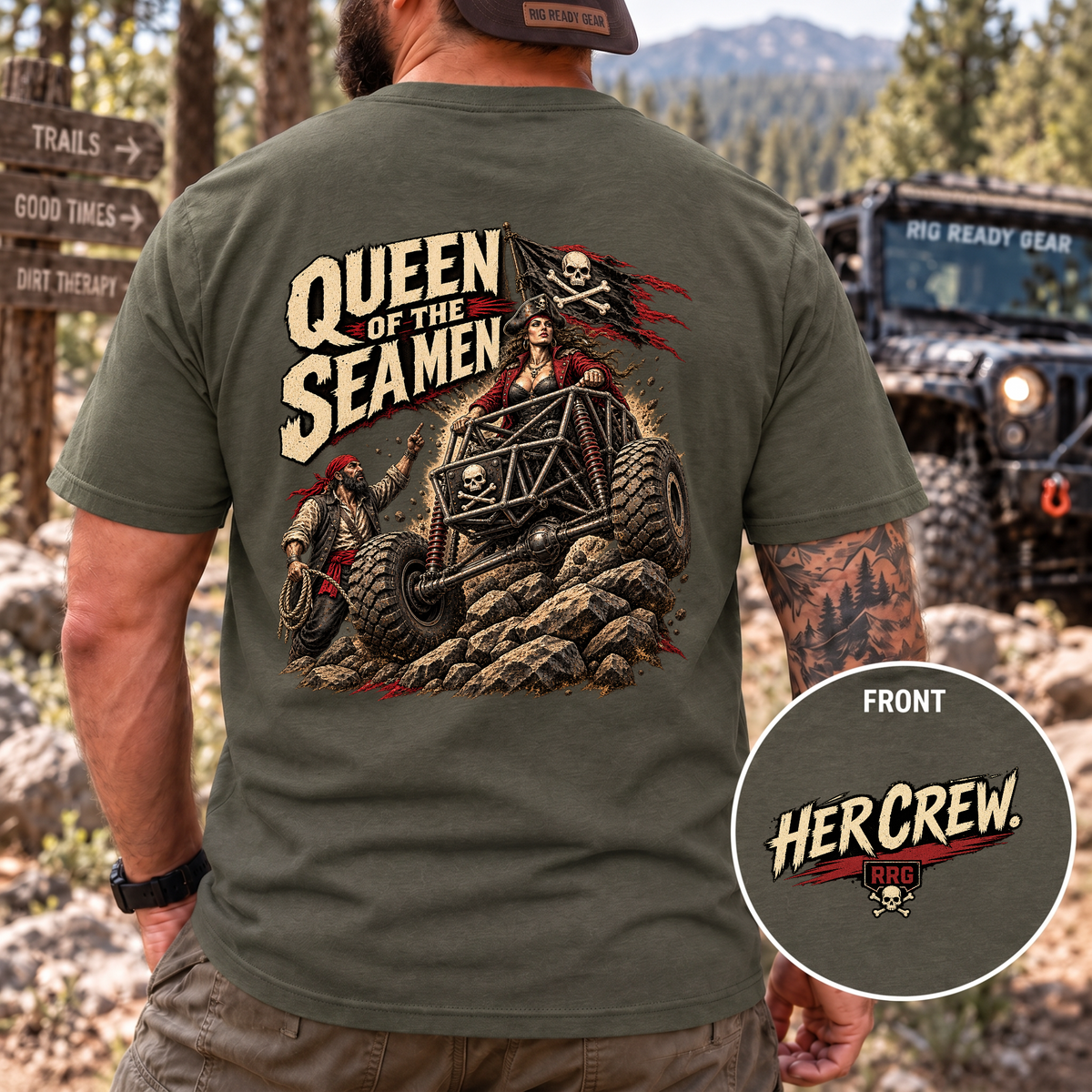 Queen of the Sea Men T-shirt