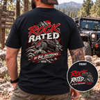 ROCK RATED BY BAD DECISIONS T-shirt