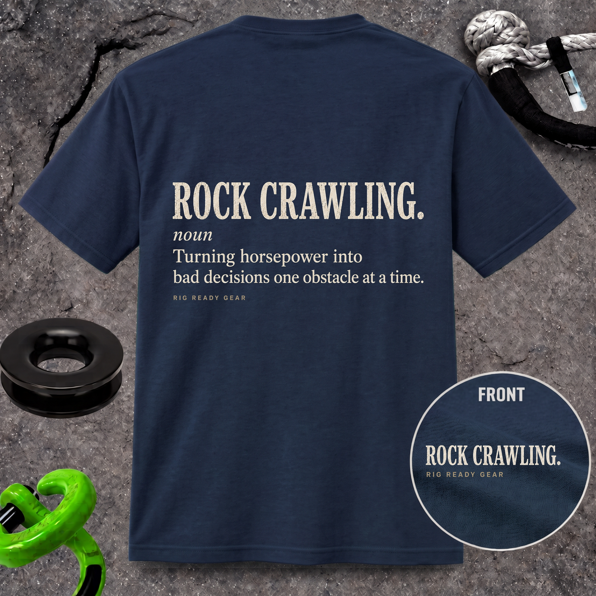 ROCK CRAWLING. Dictionary T-shirt