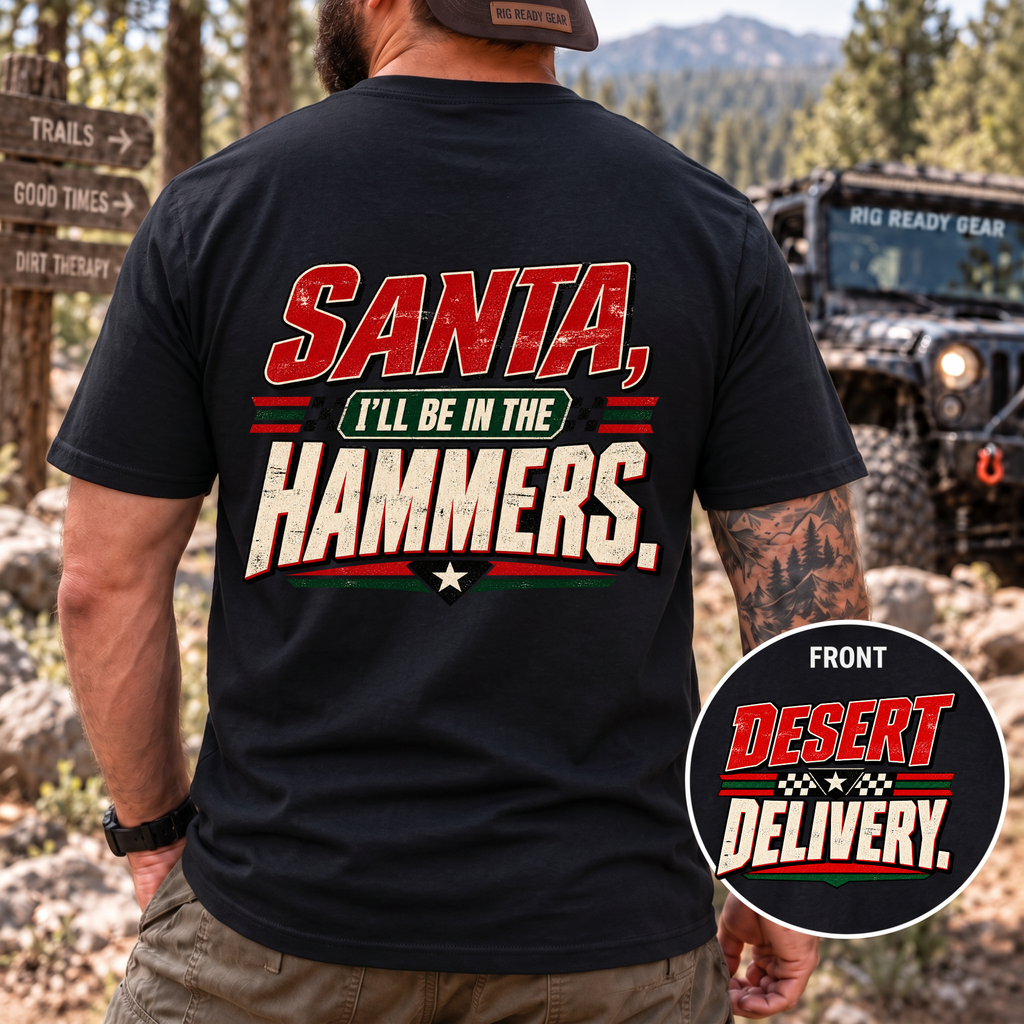 Santa, I’ll Be in the Hammers T-Shirt