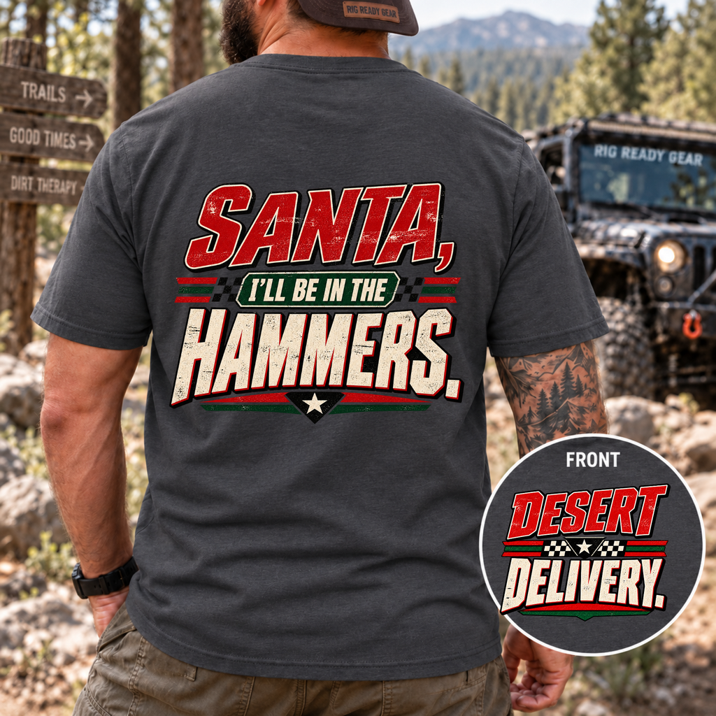 Santa, I’ll Be in the Hammers T-Shirt