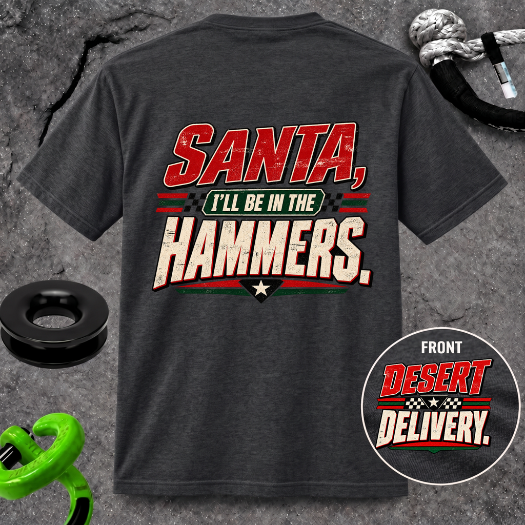 Santa, I’ll Be in the Hammers T-Shirt