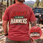 Santa, I’ll Be in the Hammers T-Shirt