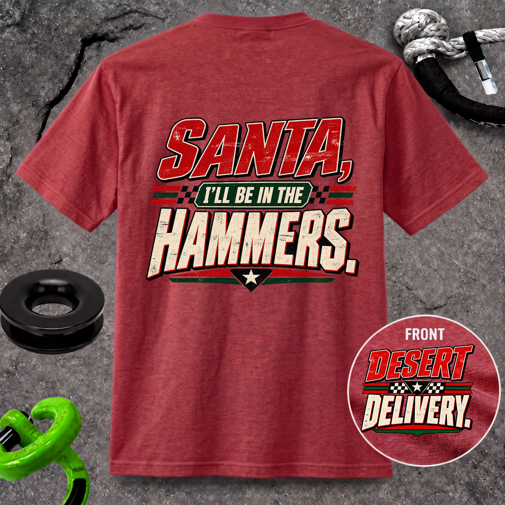 Santa, I’ll Be in the Hammers T-Shirt