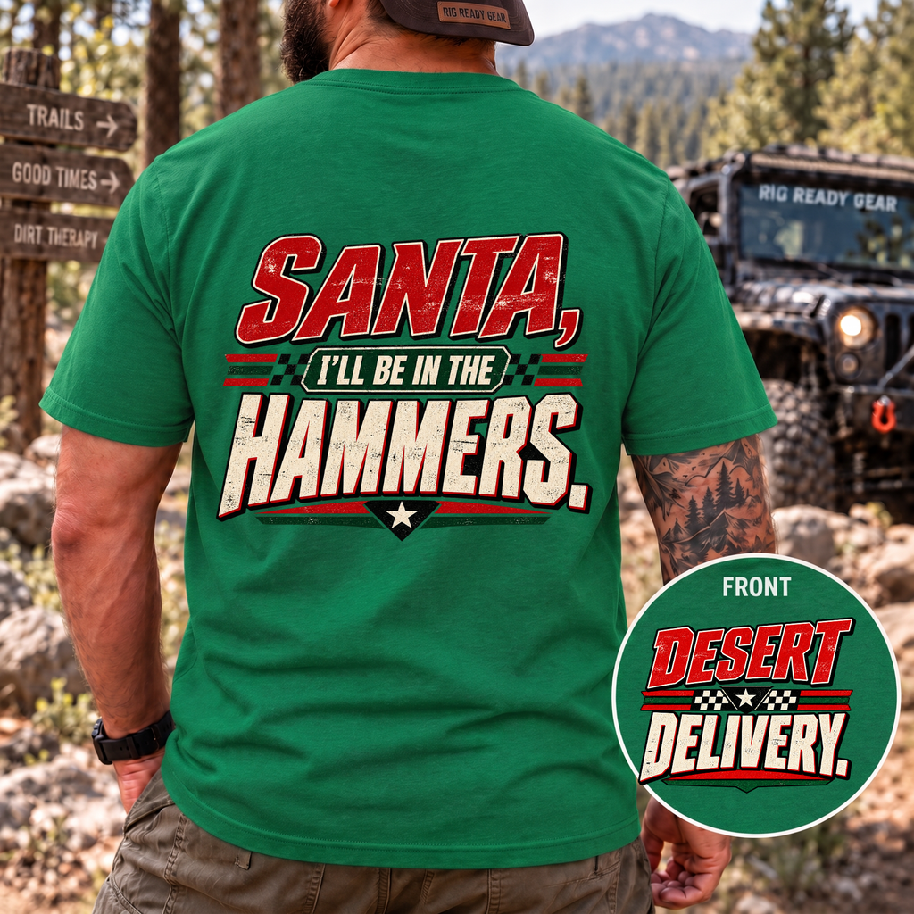 Santa, I’ll Be in the Hammers T-Shirt