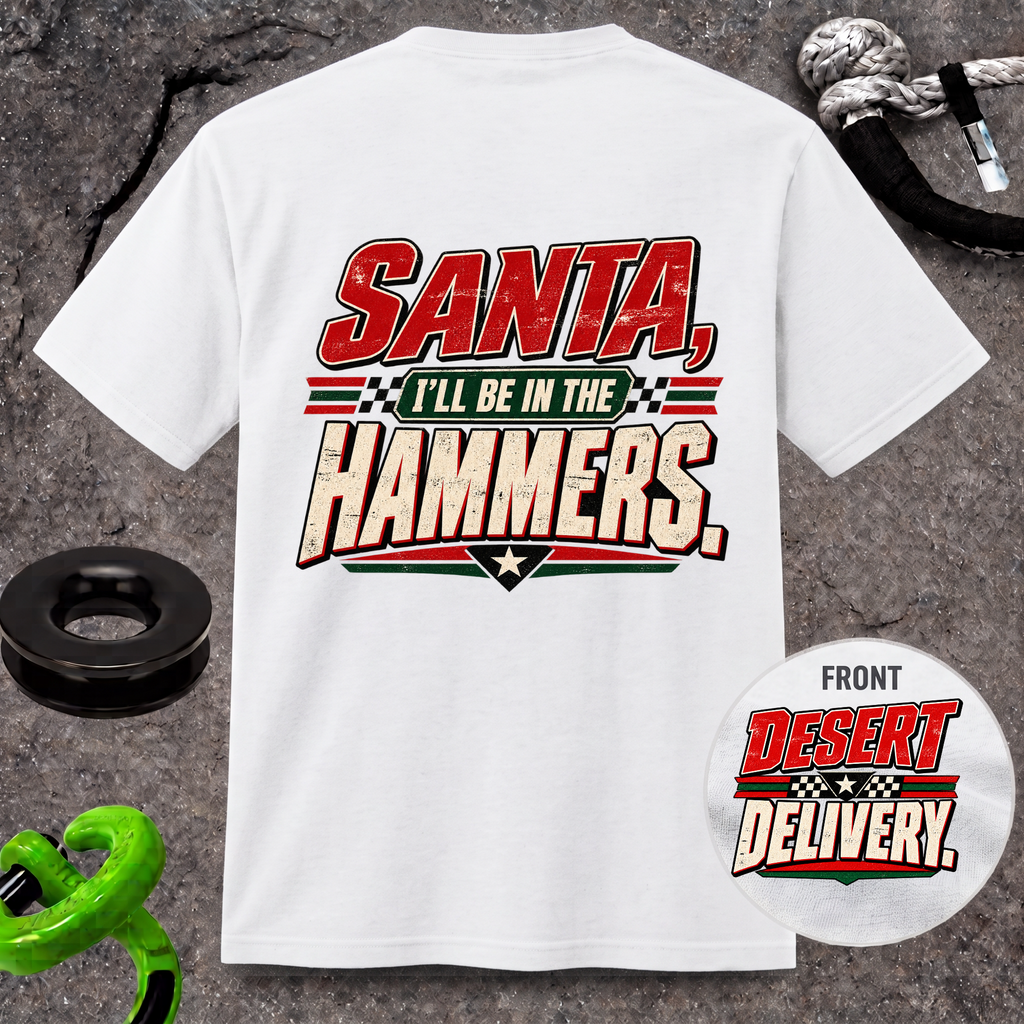 Santa, I’ll Be in the Hammers T-Shirt