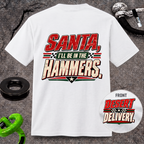Santa, I’ll Be in the Hammers T-Shirt