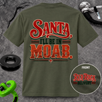 Santa, I’ll Be in Moab T-Shirt