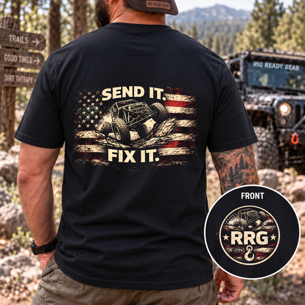 Send It Fix It Patriotic T-Shirt