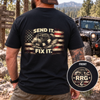 Send It Fix It Patriotic T-Shirt