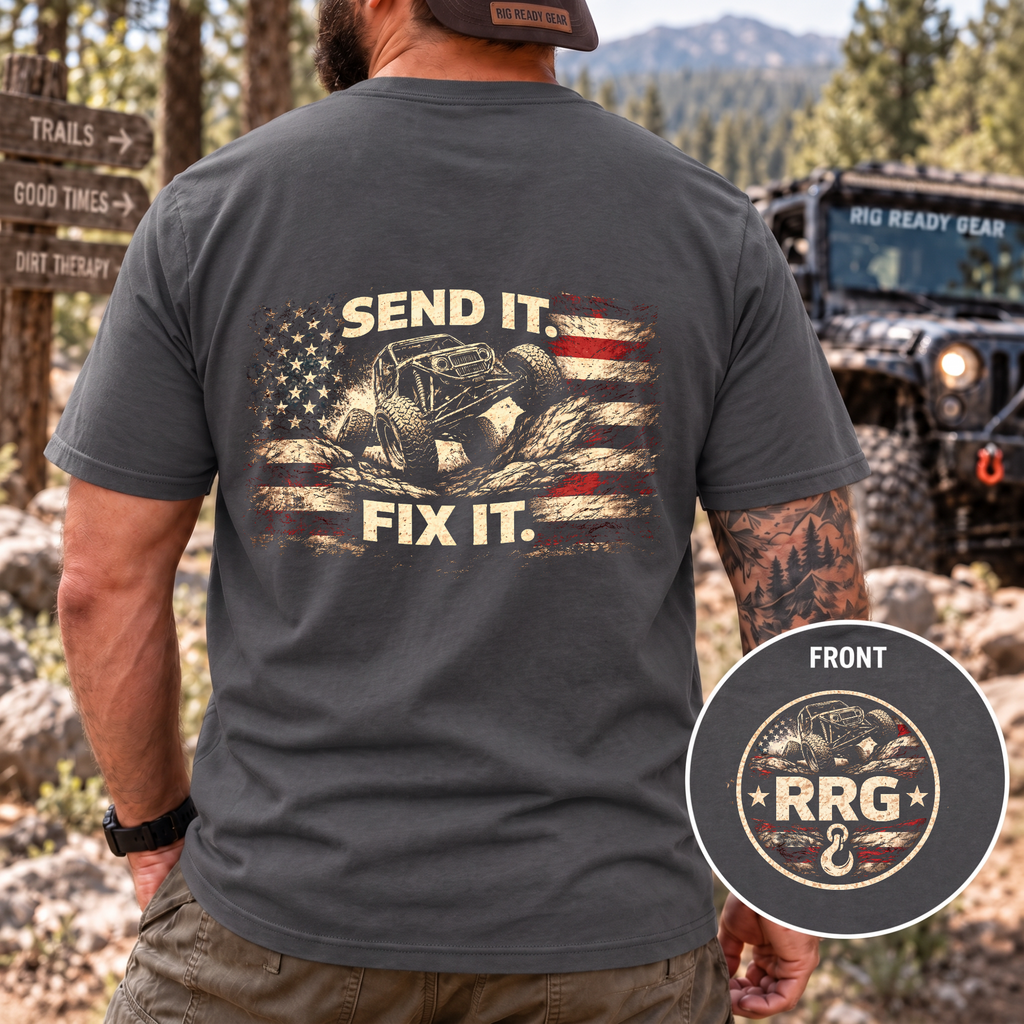 Send It Fix It Patriotic T-Shirt