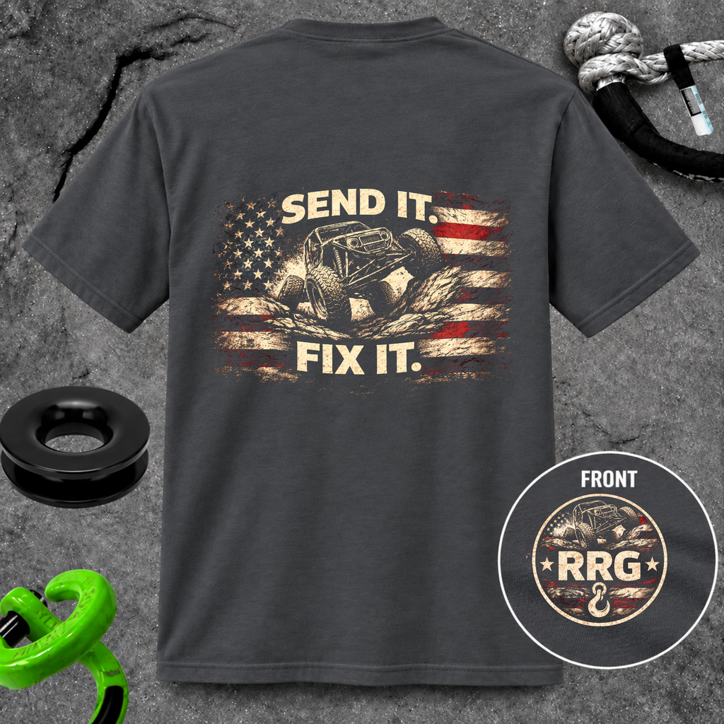 Send It Fix It Patriotic T-Shirt