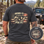 Send It Fix It Patriotic T-Shirt