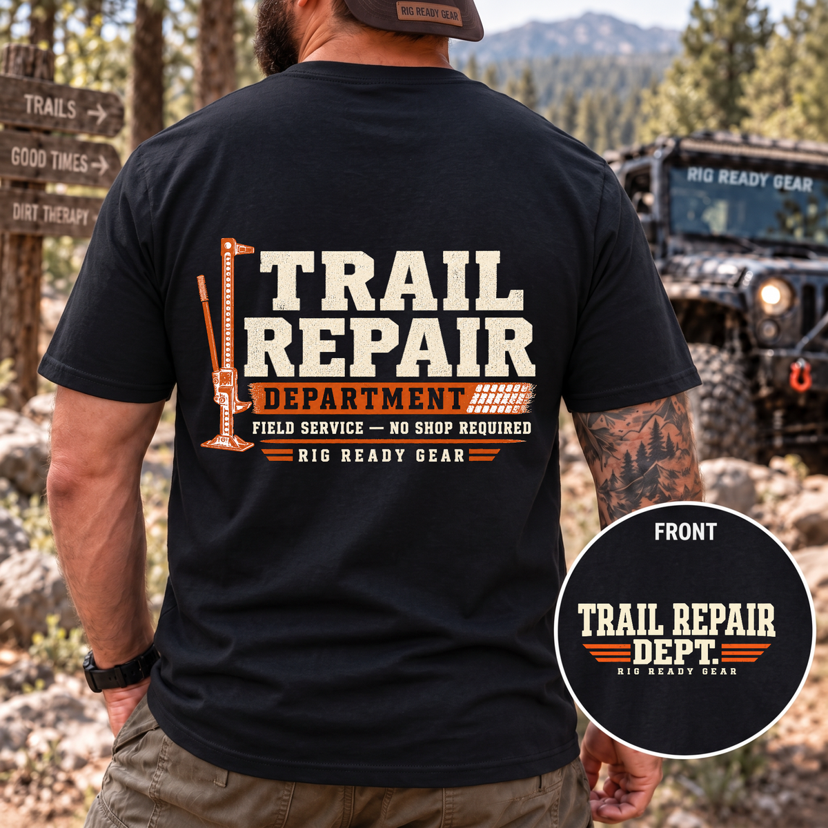 Trail Repair Department