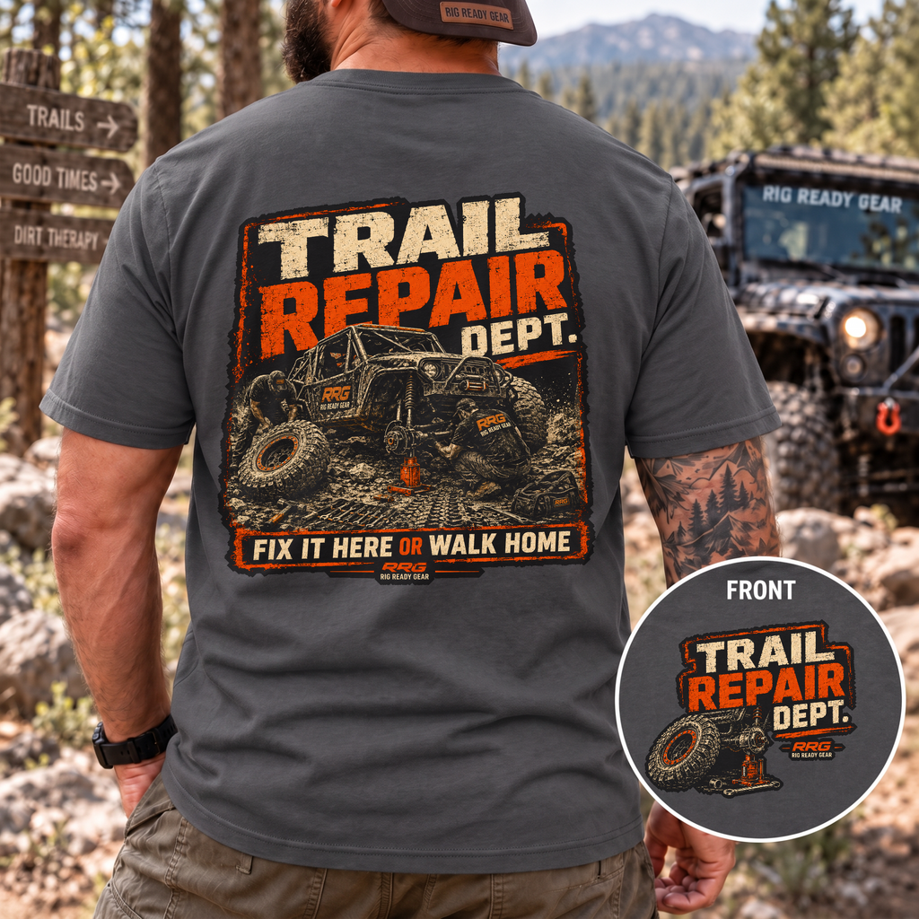 TRAIL REPAIR DEPT. T-shirt