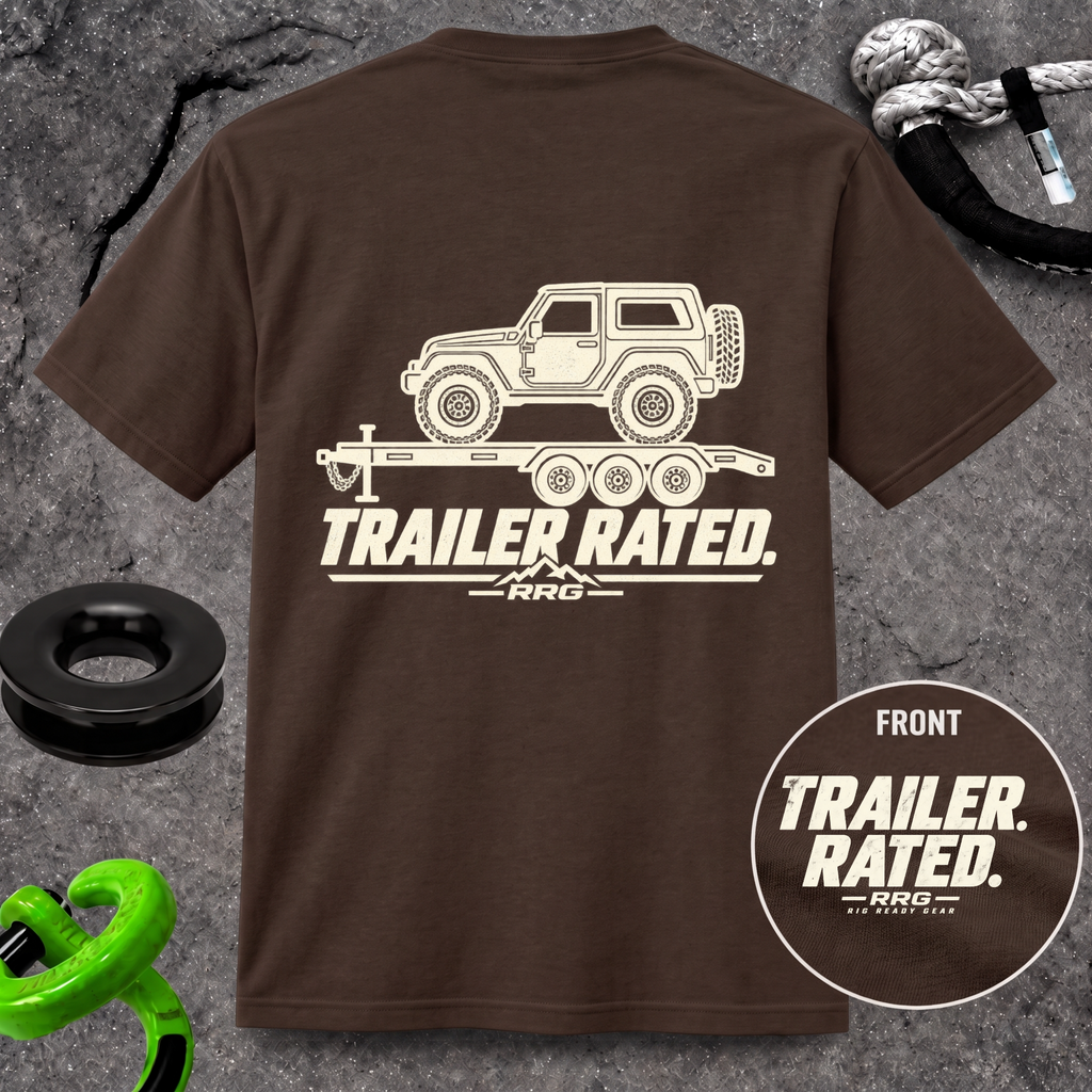 TRAILER RATED — 2 DOOR T-shirt
