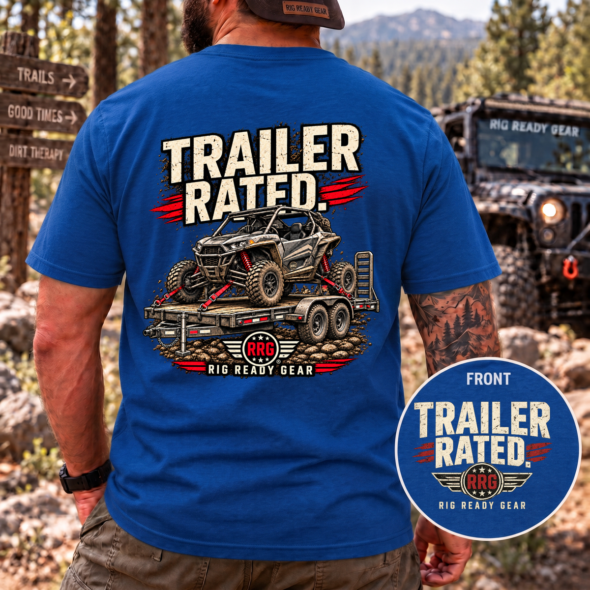 TRAILER RATED — SXS T-shirt
