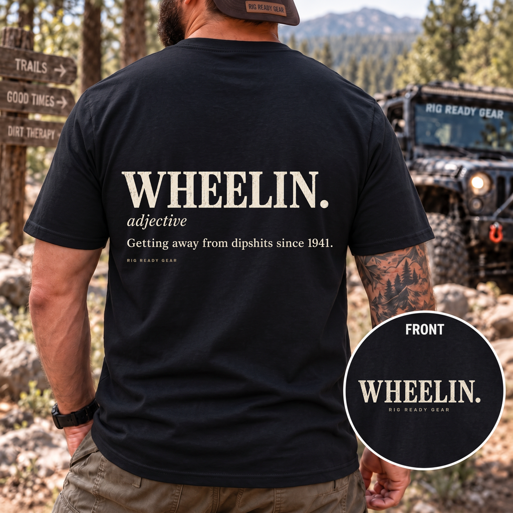 WHEELIN. Dictionary T-shirt