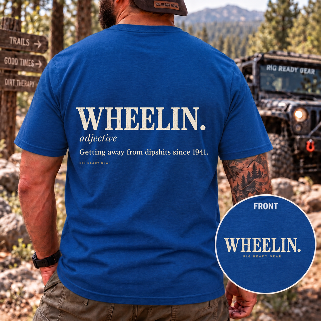 WHEELIN. Dictionary T-shirt