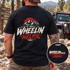 WHEELIN HELPS T-shirt