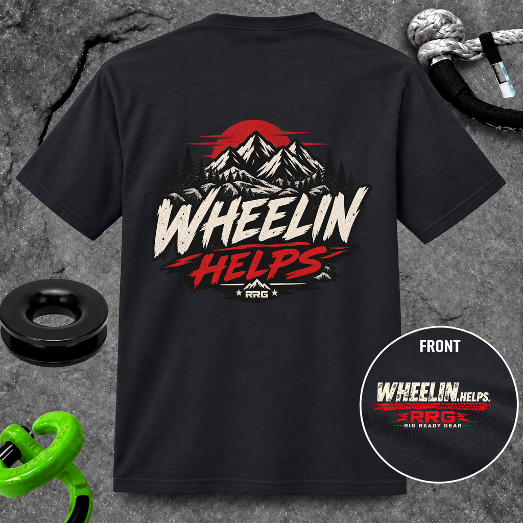 WHEELIN HELPS T-shirt