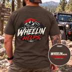 WHEELIN HELPS T-shirt