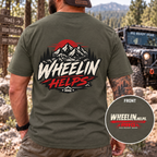 WHEELIN HELPS T-shirt