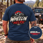 WHEELIN HELPS T-shirt