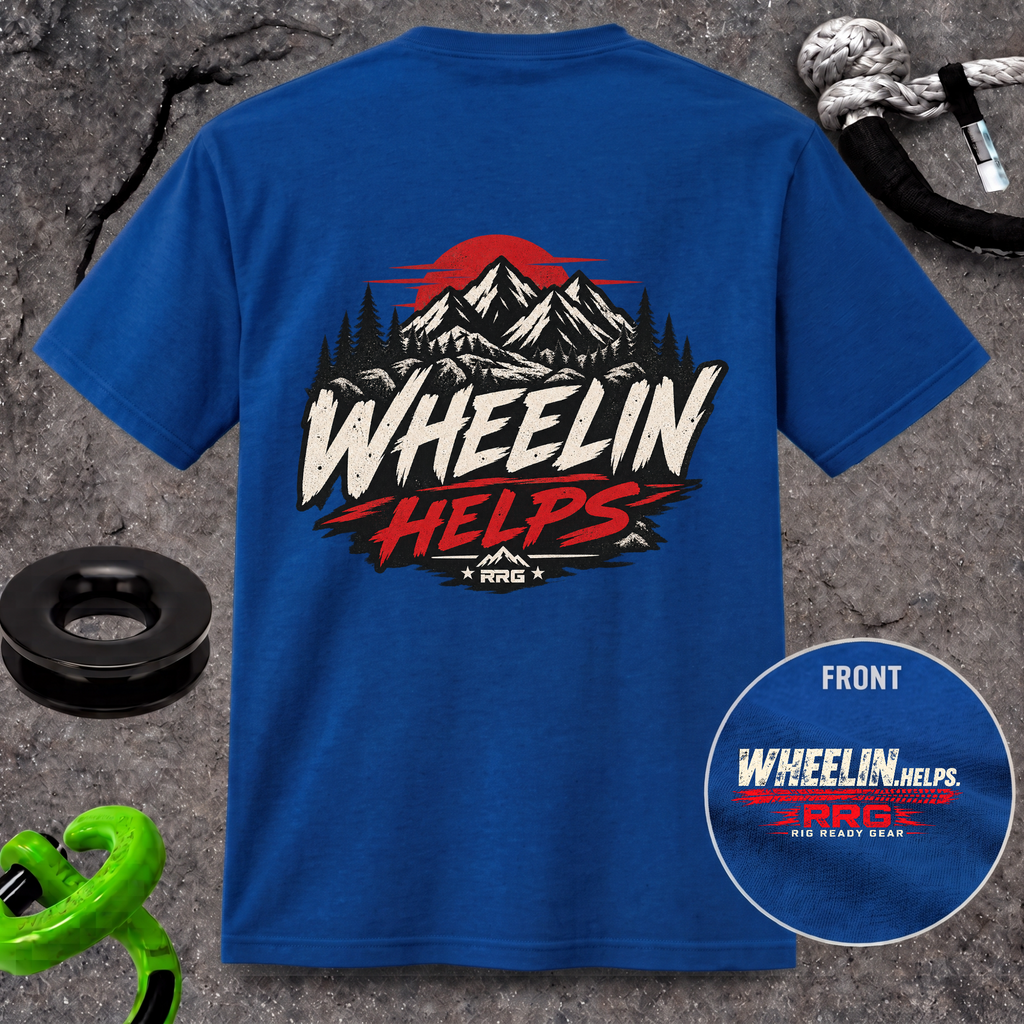WHEELIN HELPS T-shirt